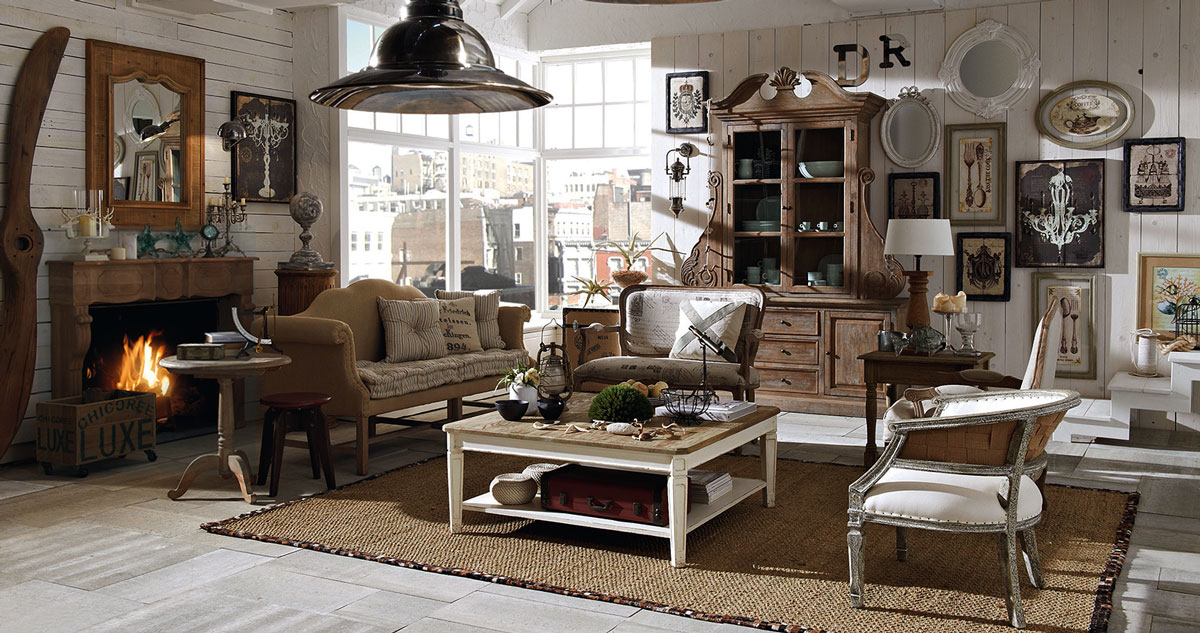Vintage-Design im modernen Interior